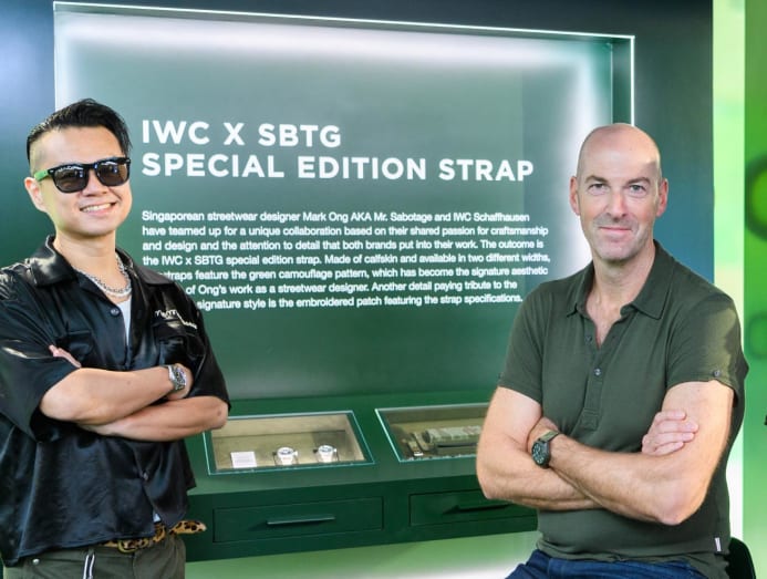 IWC unveils a limited-edition watch strap with Singaporean