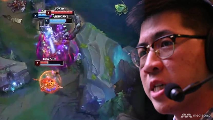 Alien language? Shoutcasters like Daryl Lim are the voices of e-sports tournaments Alien language? Shoutcasters like Daryl Lim are the voices of e-sports tournaments