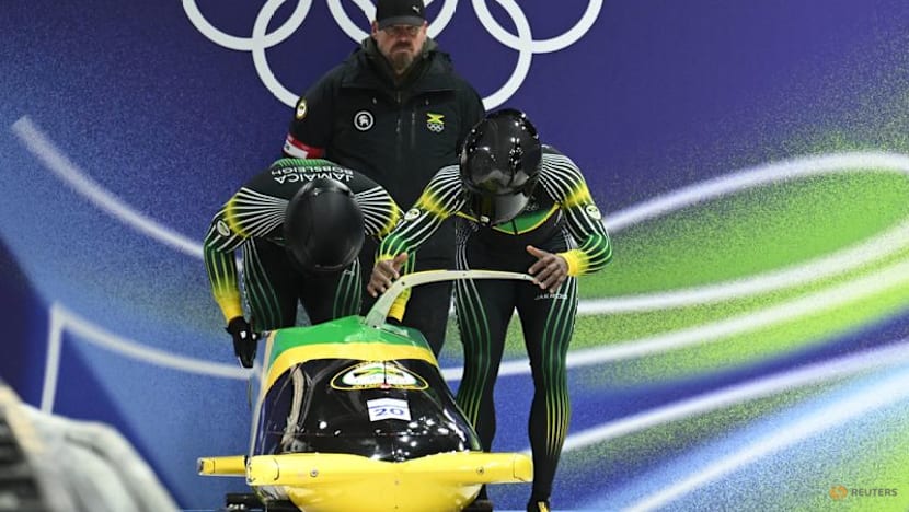 Bobsleigh-Jamaican sprinter sees success in a sled for 'Cool Runnings' fan Hamilton