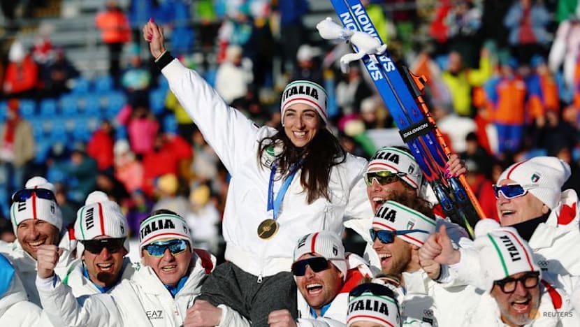 Biathlon-Vittozzi grabs gold for Italy in women's 10km pursuit