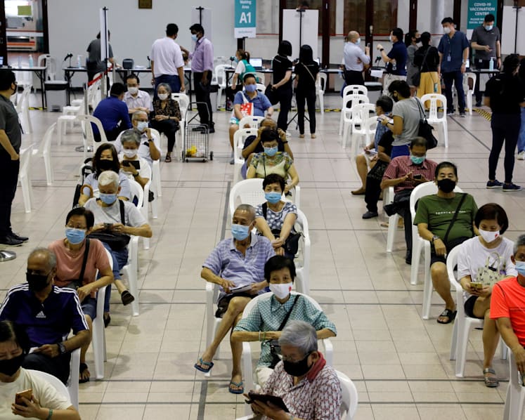 Covid-19: Half of Singapore’s population fully vaccinated, but 200,000 seniors still yet to get jabs