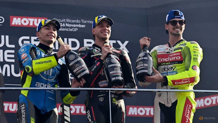 Bezzecchi wins Valencia GP to give Aprilia back-to-back wins for first time