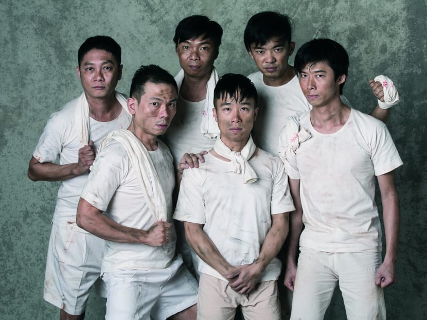 The cast of Senang, Jean Tay’s latest play about the riot that happened on 
Pulau Senang. Photo: Drama Box