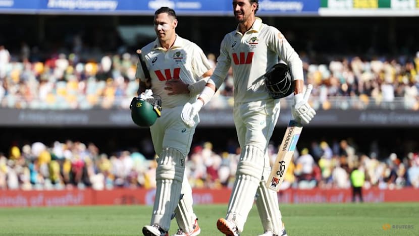 Starc shines with bat and ball to push Australia to brink of Gabba win