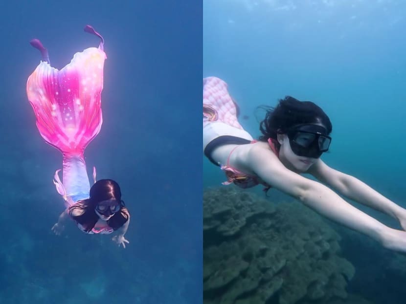I became a mermaid for fun, but it's given me a serious passion for saving the earth