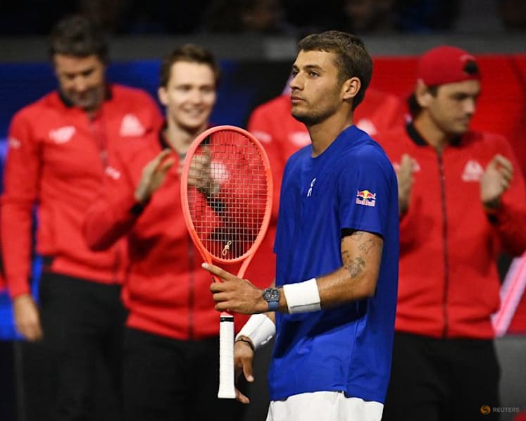 De Minaur stuns Zverev, Tien beats Cobolli as Team World take 5-3 lead in Laver Cup