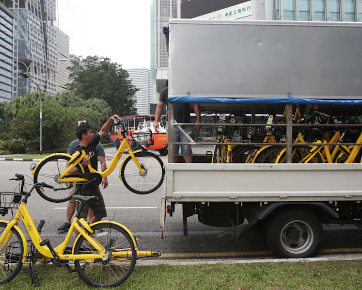 Bikes used as ‘clothing rack, dangled from a bridge, abandoned at shipyards’