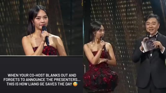 Chantalle Ng Thanks Guo Liang For Saving The Day When She Blanked Out On Stage At Star Awards 2025