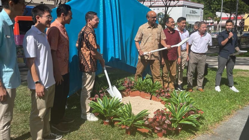 Kerja peningkatan di Geylang Serai rasmi dimulakan Kerja peningkatan di Geylang Serai rasmi dimulakan