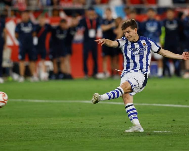 Real Sociedad beat Atletico Madrid 4-3 on penalties to win Copa del Rey