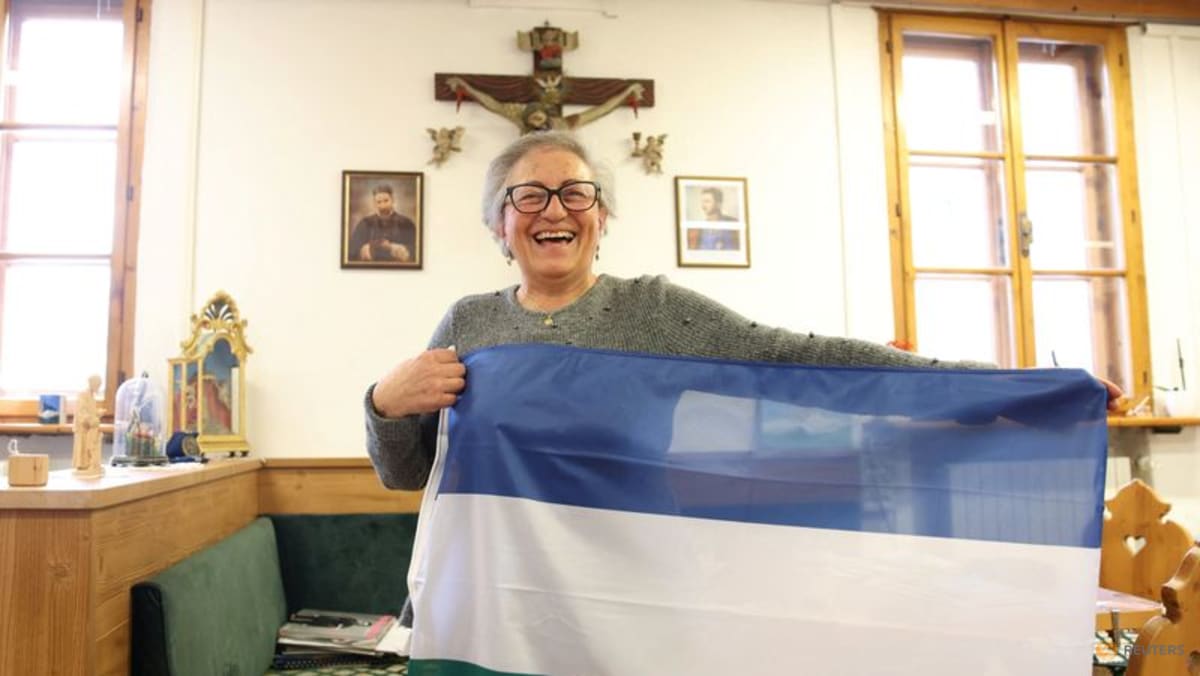 Ladin flags fly high in Cortina as minority community seeks more recognition