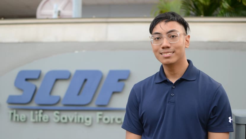 ORNSman SCDF Muhammad Haziq diiktiraf selamatkan jiran dalam kebakaran di Tampines
