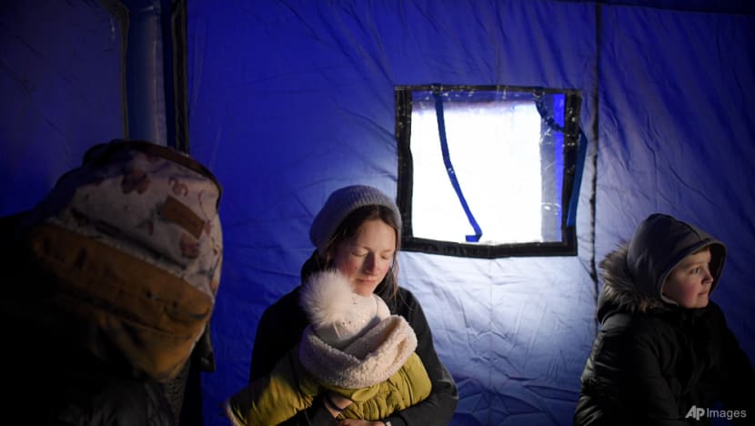 Ukraine's most vulnerable among those fleeing Russia's war Ukraine's most vulnerable among those fleeing Russia's war
