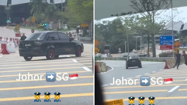 轿车司机硬闯马国第二通道关卡 马国警方展开追捕