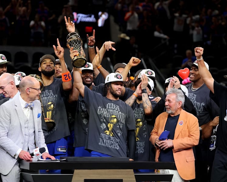 New York Knicks defeat San Antonio Spurs to snap 53-year NBA championship drought