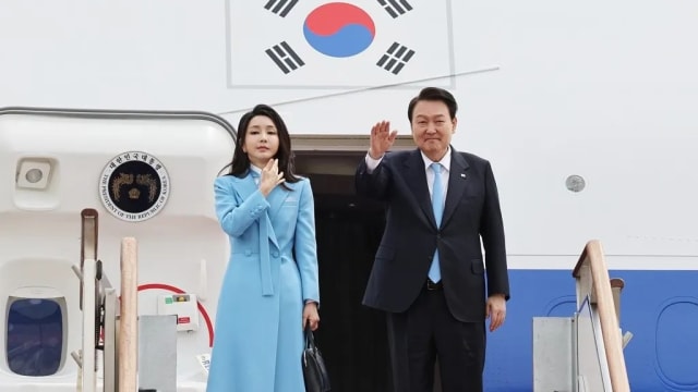 尹锡悦前往美国 进行国事访问