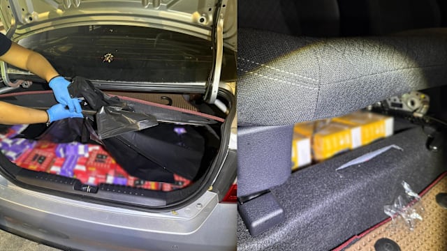 将电子烟藏备胎仓 男子企图走私逾1000支电子烟被捕