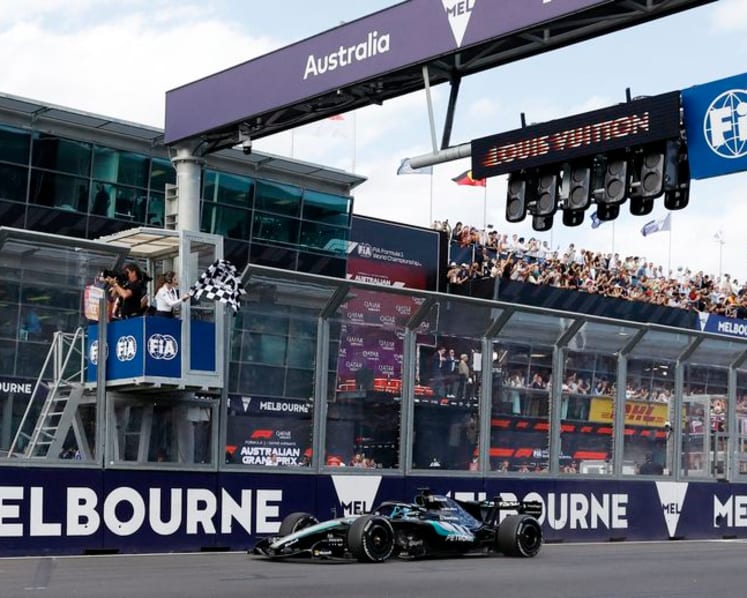 Australian GP winner Russell says give new F1 era a chance