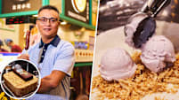 Authentic Taiwanese Chain Feng Food’s Kiosk In Takashimaya Sells Yummy Ice Cream Rolls With ‘Peanut Brick’ Shavings