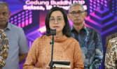 Tidak bantah rumor mundur, Menkeu Sri Mulyani tegaskan tetap jalankan tugas