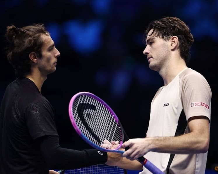 Fritz overpowers Musetti to start with a win at ATP Finals