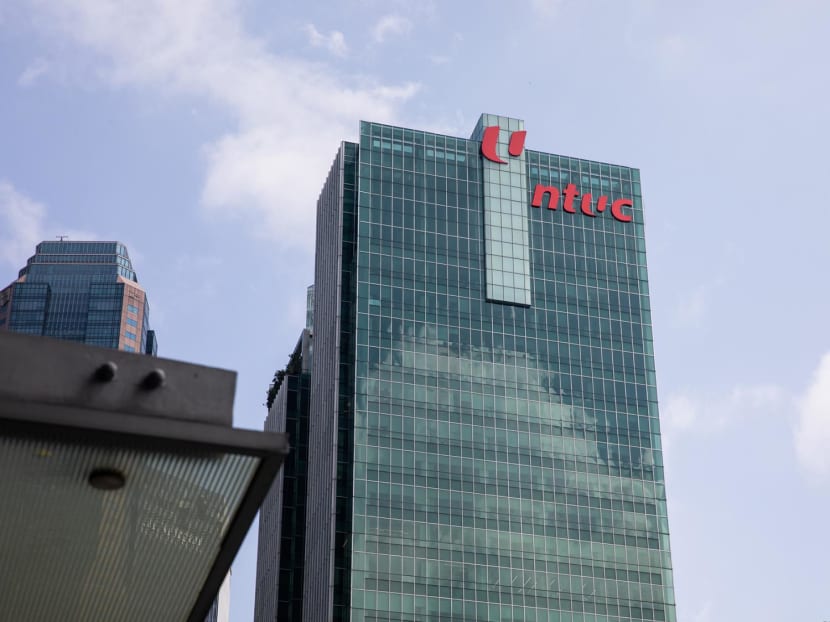 The exterior of NTUC Centre on July 11, 2024. The exterior of NTUC Centre on July 11, 2024.