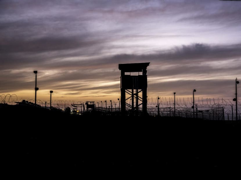 A guard tower at Camp Delta detention block at the Guant‡namo Bay detention facility in Cuba. Photo: The New York Times
