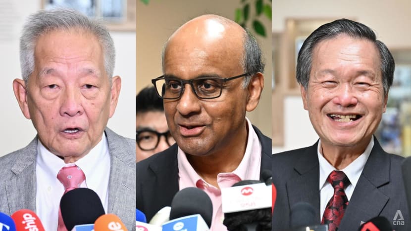 Ng Kok Song, Tharman Shanmugaratnam and Tan Kin Lian confirmed as candidates for the Presidential Election