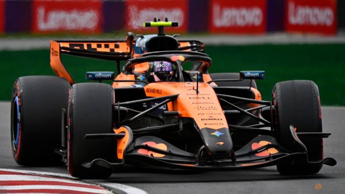 Norris encouraged by McLaren pace despite Mercedes front-row lockout