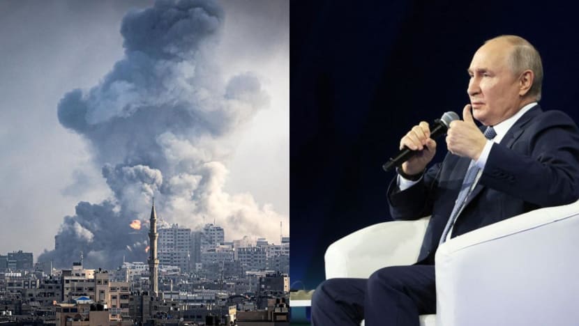 Commentary: Israel-Hamas conflict is an opportunity for Putin while the world is distracted Commentary: Israel-Hamas conflict is an opportunity for Putin while the world is distracted