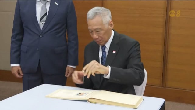 李资政与彭亨州务大臣旺罗斯迪会面 探讨加强双边合作