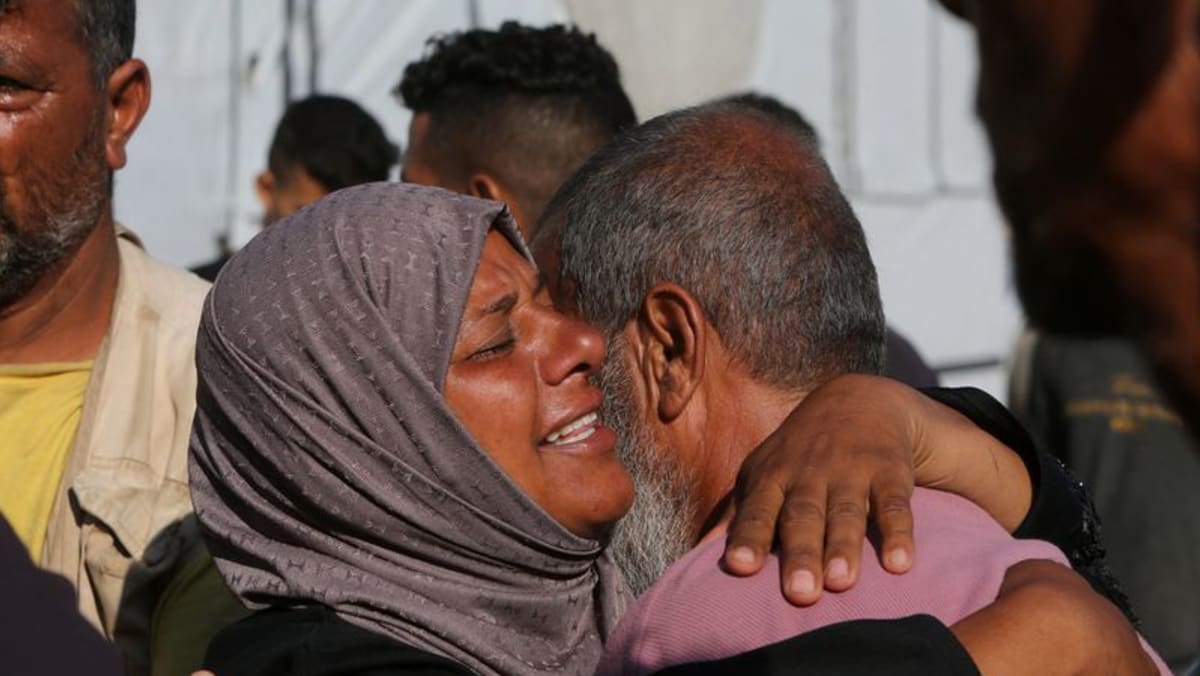 Crush at Gaza aid site kills at least 20, US-backed group blames armed agitators