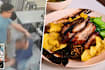 Elderly Bei-Ing Wanton Noodle Hawker Suffers Fractured Back After Being Shoved, But Will Return To Work Aug 21