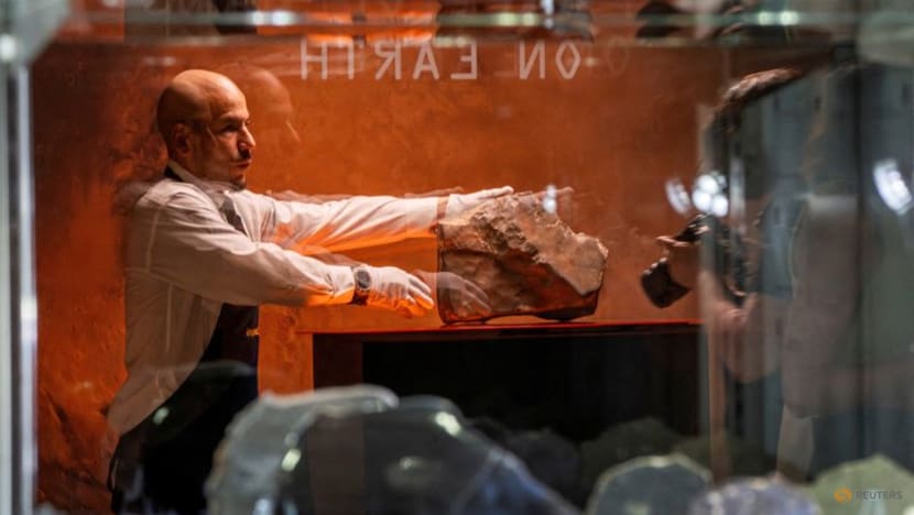 Martian meteorite sells for record $5.3 million at Sotheby's