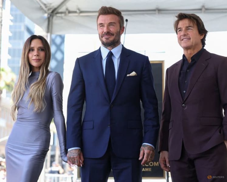 David Beckham honored with Walk of Fame star as LA hosts World Cup games