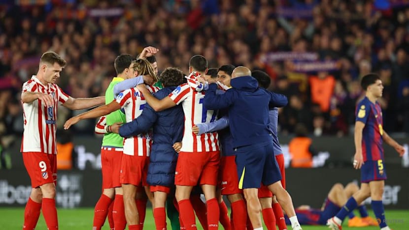 Atletico reach Copa del Rey final despite 3-0 loss at Barcelona