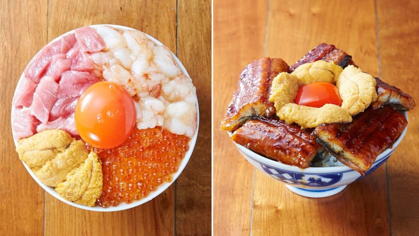 Thai Eatery Sells Donburis Overflowing With Salmon, Unagi, Uni & Tuna