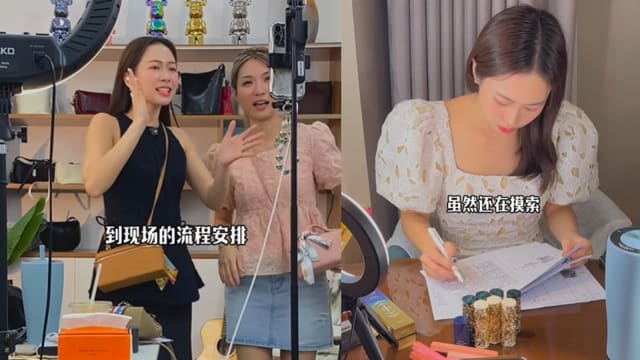 赖怡伶提携，罗美仪进军中国市场直播带货