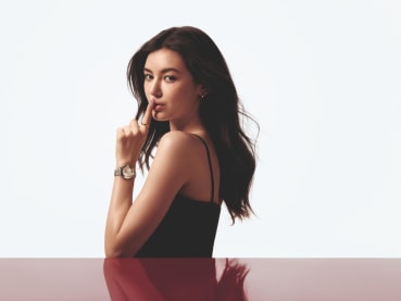 NewJeans’ Danielle Marsh stars in a campaign for the new Omega Aqua Terra collection