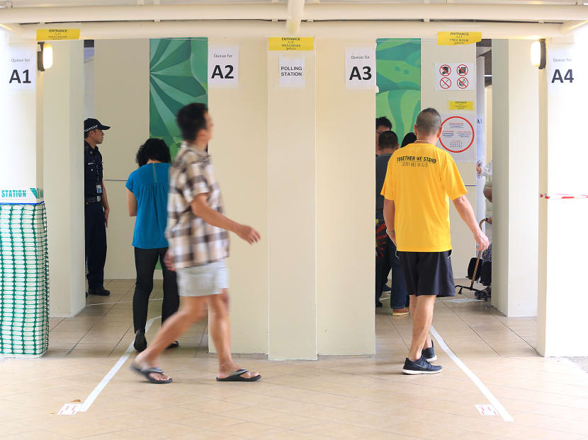 People voting during GE2015. TODAY file photo