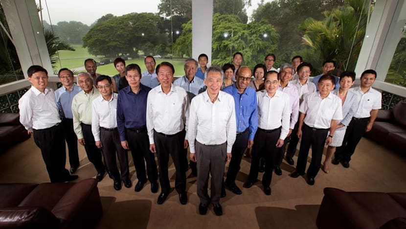 PM Lee’s last meeting with outgoing Cabinet
