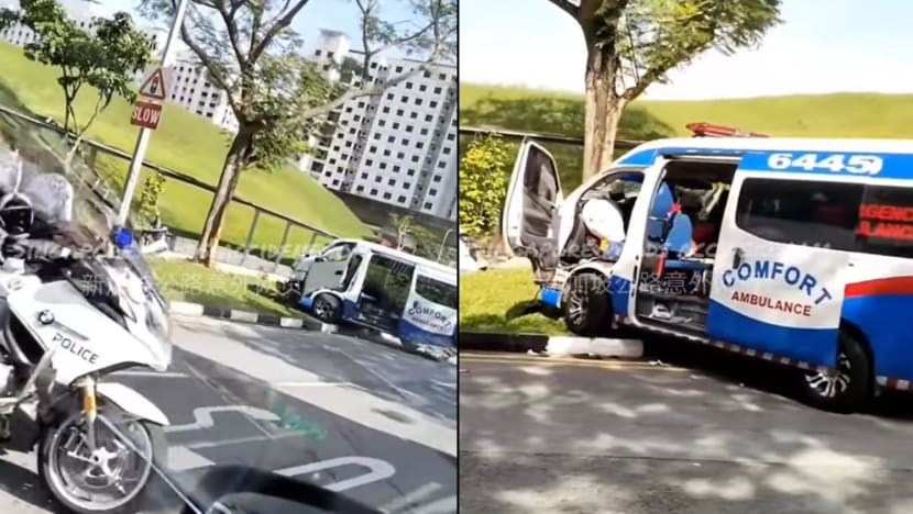 60-year-old private ambulance driver dies in road accident at Sengkang 60-year-old private ambulance driver dies in road accident at Sengkang