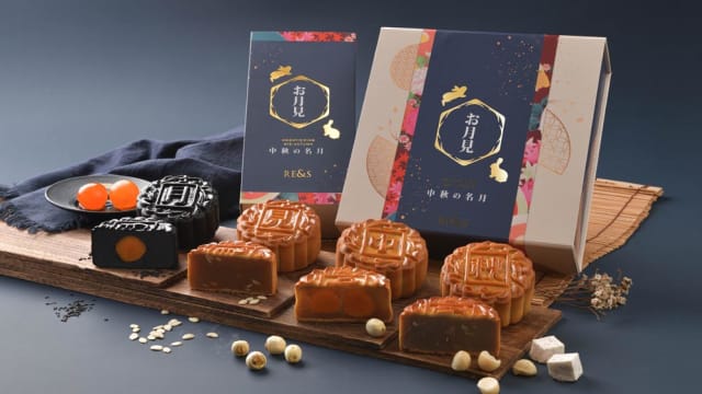 月下共享　日式风情低糖少油月饼