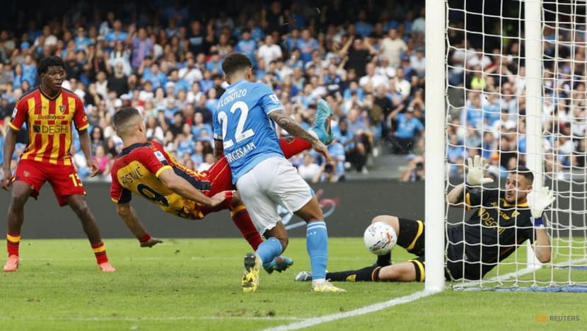 Di Lorenzo goal earns leaders Napoli 1-0 win over lowly Lecce