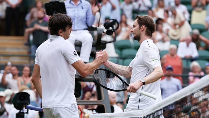 Rock-solid Fritz edges Bublik to reach quarter-final again