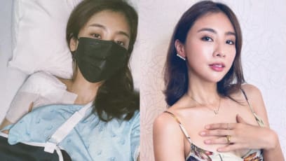 Ex-Mediacorp Actress Cai Peixuan Dislocated Her Shoulder While Taking Off Her Jacket