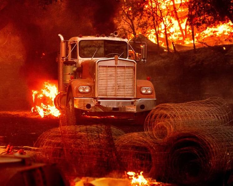 Better weather won't keep California from grim fire landmark