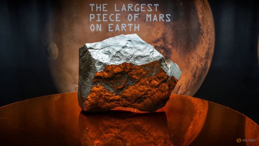 Martian meteorite sells for record $5.3 million at Sotheby's