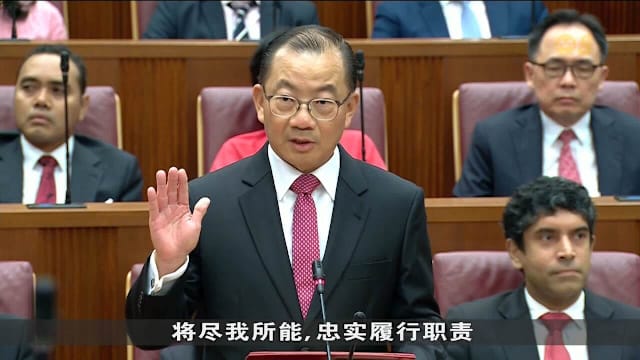我国第15届国会今天开幕 谢健平连任议长