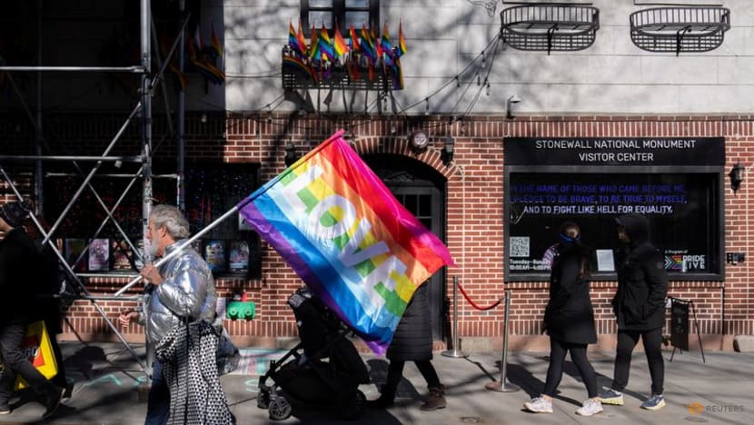 Trump erases transgender references at Stonewall monument Trump erases transgender references at Stonewall monument